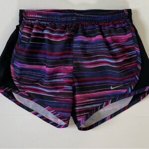 Women’s Nike Drifit  Size Small  Black Pink Purple Running shorts
